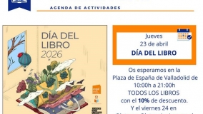Oletvm en el Día del Libro en Valladolid