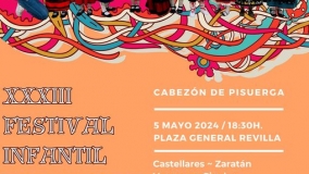 XXXIII Festival Infantil Provincial de Folklore en Cabezón de Pisuerga