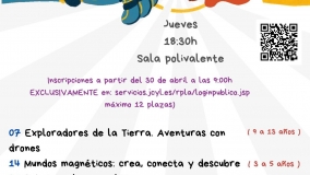 Talleres de robótica en la Biblioteca Pública de Castilla y León