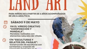 "Talleres Land Art" en Cigales