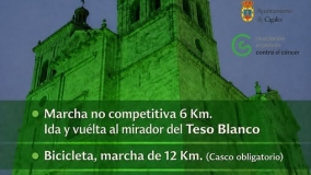 Marcha contra el cáncer en Cigales