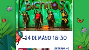 Spasmo Teatro presenta “Bichitos” en La Cistérniga