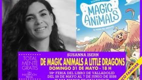 "The magic dragons a little dragons" en la Feria del Libro de Valladolid