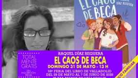 "El caos de Beca" Feria del Libro de Valladolid