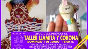 Taller "Llamita y corona" con Asociación Cultural Peruana