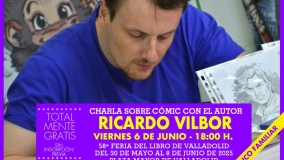 Charla sobre cómic con Ricardo Vilbor