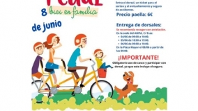 Día del pedal en Íscar