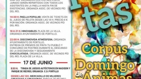 Fiestas Corpus domingo de Ánimas en Portillo 