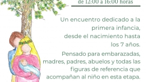 "Donde empieza la infancia" en el Puente Azul