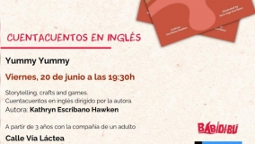 Cuentacuentos en ingles en Santos Pilarica