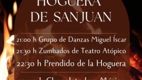Hoguera de San Juan en Matapozuelos 
