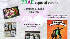 Mercado Ecológico, Artesano y Km0 "Especial Verano" en el PRAE Mercado Ecológico, Artesano y Km0 "Especial Verano" en el PRAE