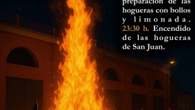 Hogueras de San Juan en Fresno El Viejo