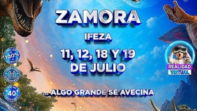 "Criaturas Jurásicas" en Zamora