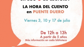 "La hora del cuento" en Puente Duero