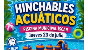 Hinchables acuáticos en Íscar