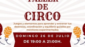 Taller de Circo en Viana de Cega 