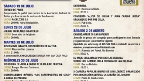 Semana Cultural en el Barrio de San Lorenzo en Segovia 