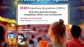Cine de Verano Familiar en la Plaza de Toros Cine de Verano Familiar en la Plaza de Toros
