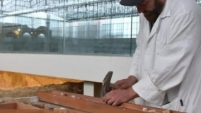 Taller "Mosaico Romano" en la Villa Romana La Olmeda