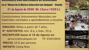 Talleres de construcción de instrumentos en Urueña Talleres de construcción de instrumentos en Urueña