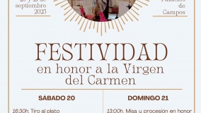 Festividad en Honor a la Virgen del Carmen en Medina de Rioseco