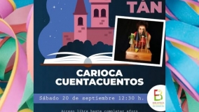 Carioca cuentacuentos en Zaratán