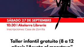 Taller “Asusta al monstruo" en la Casa de Zorrilla