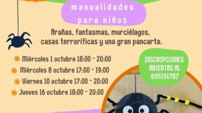 Talleres de Halloween en Villanubla