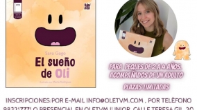 Actividad infantil "El sueño de Oli" en Oletvm
