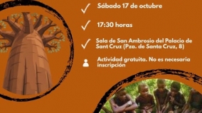 Narradores de historias en el Museo de Arte Africano Arellano Alonso
