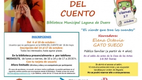 La Hora del Cuento en Laguna de Duero