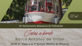 Catas a bordo en el Canal de Castilla