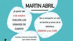 Sábados de cuento en la Biblioteca Municipal F.J. Martín Abril
