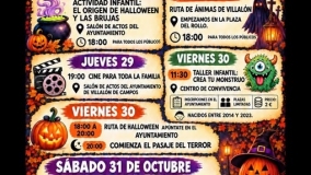Halloween 2026 en Villalón de Campos