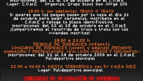 Halloween 2026 en Renedo de Esgueva