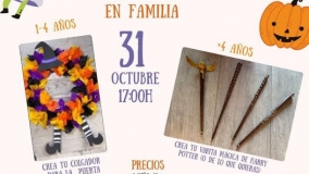 Taller de Halloween en familia