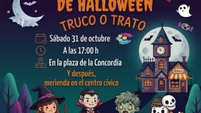 Fiesta Infantil de Halloween en Villaverde de Medina
