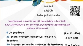 Talleres de robótica en la Biblioteca Pública de Castilla y León