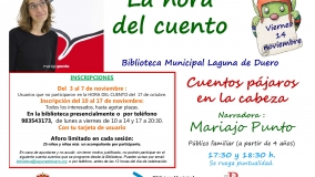 La Hora del Cuento en Laguna de Duero
