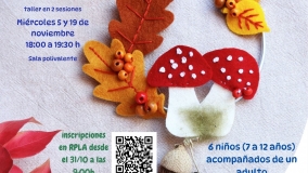 Taller de creatividad en familia en la Biblioteca Pública de Castilla y León