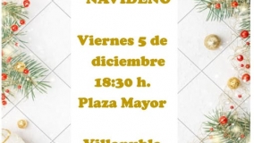 Encendido de luces navideño en Villanubla