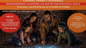 Talleres de Astronomía Familiar en el Castillo de Peñafiel Talleres de Astronomía Familiar en el Castillo de Peñafiel