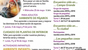 Ambiente Infantil en el Aula de Medio Ambiente Caja de Burgos de Valladolid