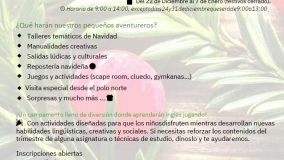 "Christmas Camp" en Academia Athenea