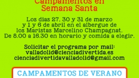 Campamento "Semana Santa con Ciencia Divertida"