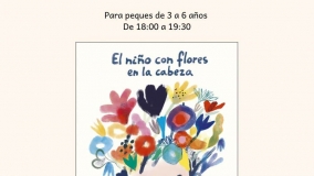 Cuentacuentos "El niño con flores en la cabeza" en La Marmota