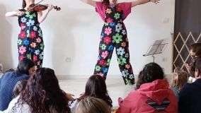 Esenciali producciones presenta "Cantajuegos a violín" en Baltanás