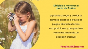 Taller de fotografía para niños y niñas