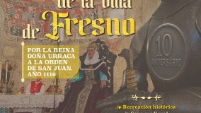 Donación de la Villa de Fresno el Viejo por la Reina doña Urraca a la Orden de San Juan Año 1116